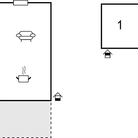 Apartment 1 Bedroom Cozy In